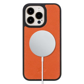 Modern York iPhone 15 Pro MAX Case, Orange - BlackBrook Case