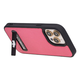 Reed iPhone 15 Pro MAX Snap-On with Stand Case, Fuchsia - BlackBrook Case