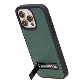 Reed iPhone 15 Pro MAX Snap-On with Stand Case, Green - BlackBrook Case