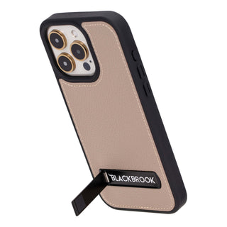 Reed iPhone 15 Pro MAX Snap-On with Stand Case, Grey - BlackBrook Case