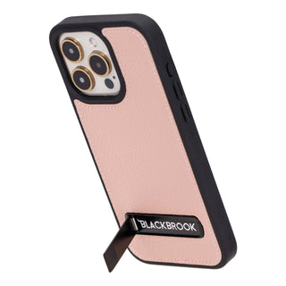 Reed iPhone 15 Pro MAX Snap-On with Stand Case, Pink - BlackBrook Case