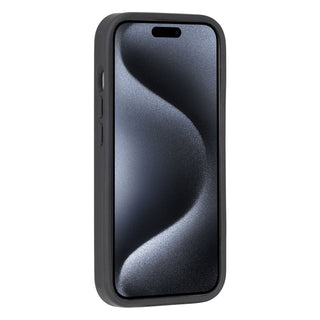 Reed iPhone 15 PRO Snap-On with Stand Case, Grey - BlackBrook Case