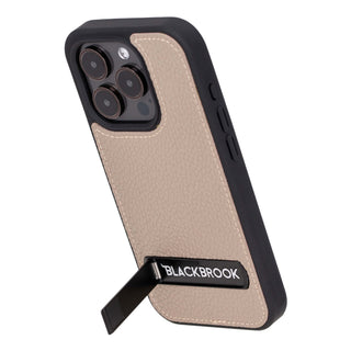 Reed iPhone 15 PRO Snap-On with Stand Case, Grey - BlackBrook Case