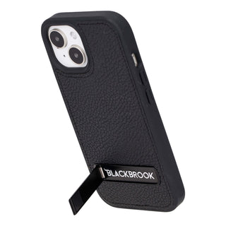 Reed iPhone 15 Snap-On with Stand Case, Pebble Black - BlackBrook Case