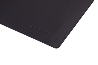 Sutton Leather Desk Mat, Large, Black - BlackBrook Case
