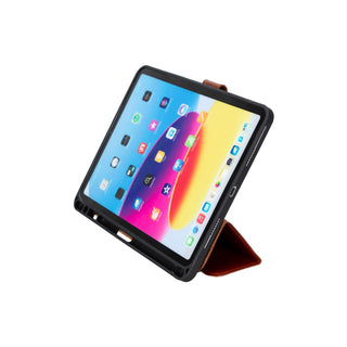 Trigon iPad Pro 12.9" (5th & 6th Gen) Folio Wallet Case, Burnished Tan - BlackBrook Case