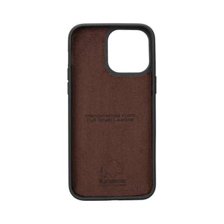 Tudor iPhone 15 Pro MAX Wallet Case, Distressed Coffee - BlackBrook Case