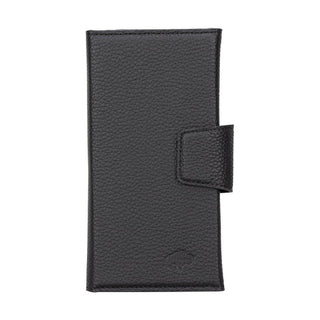 Tudor iPhone 15 Pro MAX Wallet Case, Pebble Black - BlackBrook Case