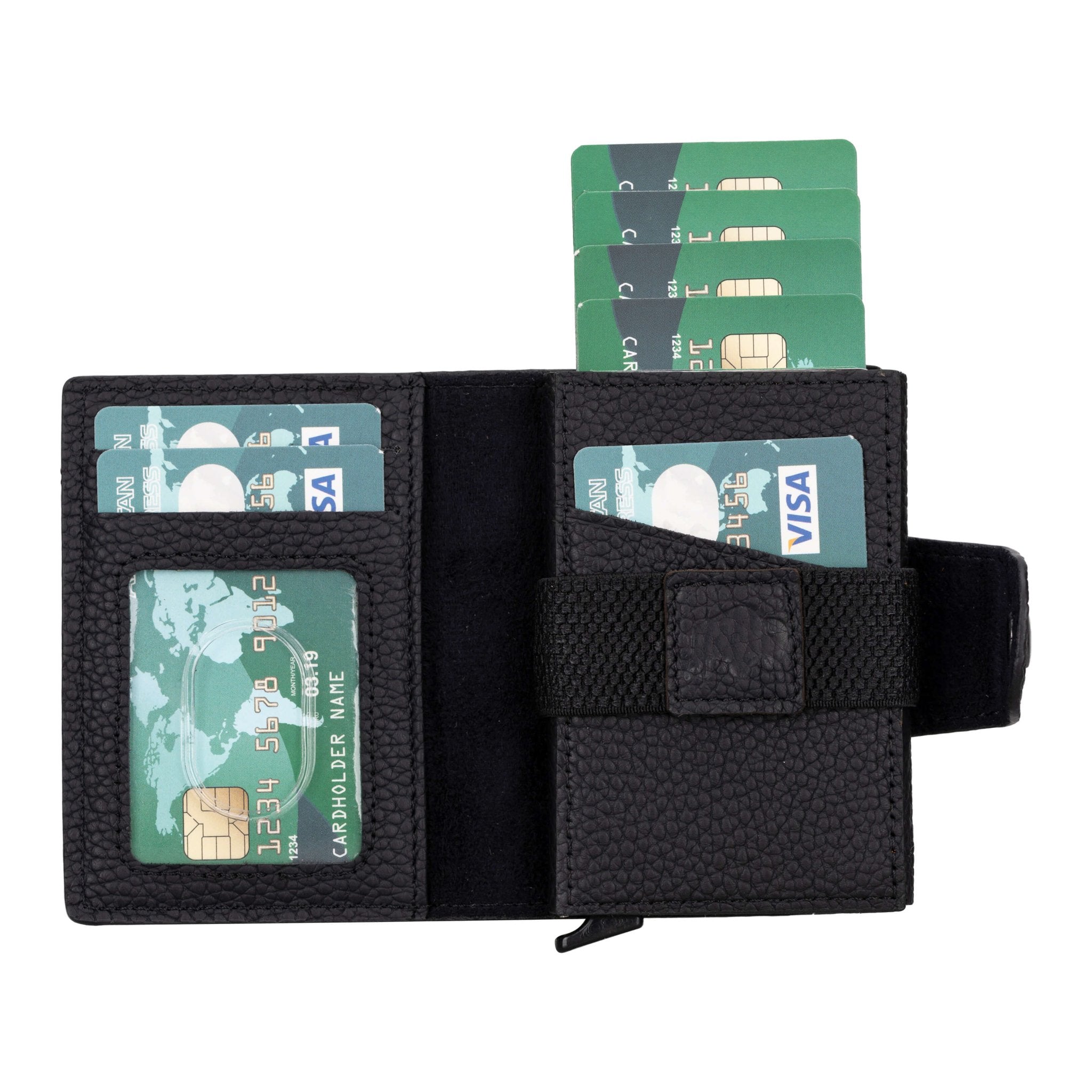 FullGrain Leather Detachable Mini Wallet RFID Secure | BlackBrook FullGrain Leather Detachable Mini Wallet RFID Secure | BlackBrook