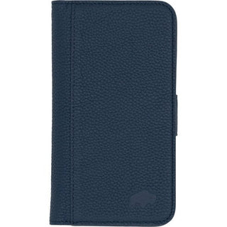 Windsor iPhone 14 Plus Bi-Fold Wallet Case, Monaco Blue - BlackBrook Case