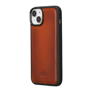 York iPhone 15 Plus Case, Burnished Tan - BlackBrook Case