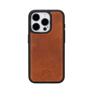 York iPhone 15 PRO Case, Golden Brown - BlackBrook Case